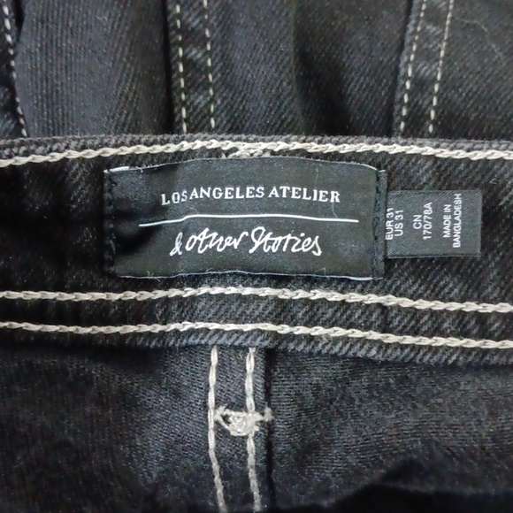 & Other Stories Tapered Leg Jeans Size 31 - Picture 3 of 7